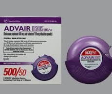 Advair Diskus Inhaler 500 mcg