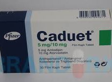 Caduet (AmplodIpine Atorvastatin) 5 mg/ 10 mg