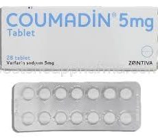 Coumadin 5 mg