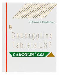 Dostinex (Cabergoline) 0.25 mg