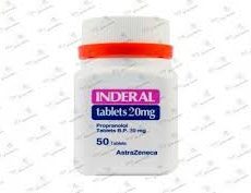 Inderal 20 mg