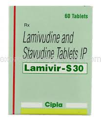 Lamivudine   Stavudine (Cipla Ltd) 30 mg